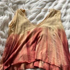 Free People Flowy Sunset Top